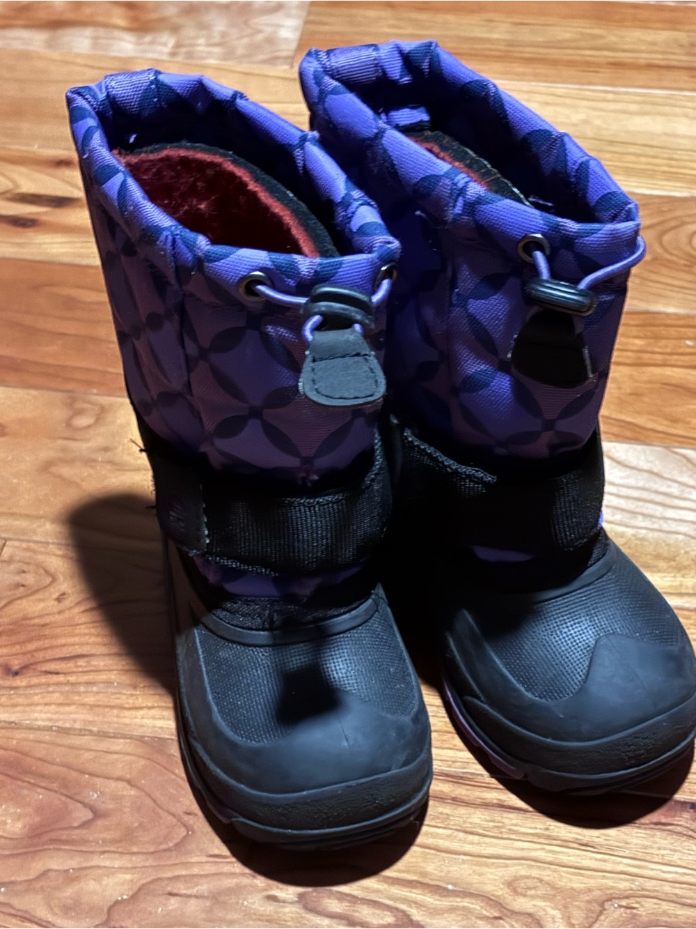 Kamik Kids Purple and Black Winter Boots